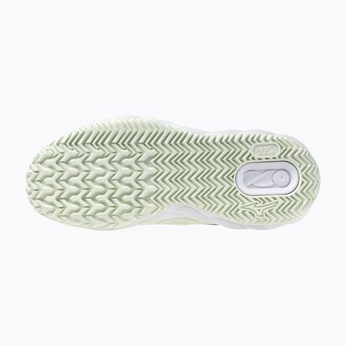 Women's padel shoes Mizuno Wave Enforce Court Padel phantom green/white/glowing ap