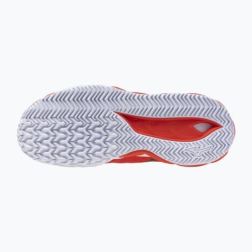Tennis shoes Mizuno Wave Enforce Tour 2 CC fiery red/white/sun-dried toma