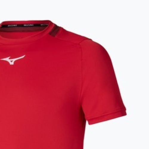 Men's tennis shirt Mizuno 62GAA001 Tee fiery red