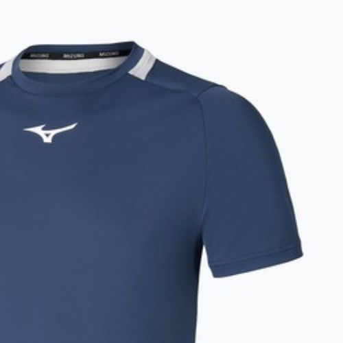 Men's tennis shirt Mizuno 62GAA001 Tee estate blue