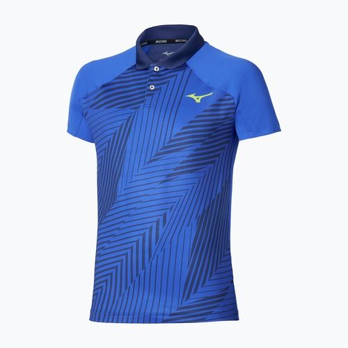 Men's T-shirt Mizuno Stargazer Shadow Polo dazzling blue