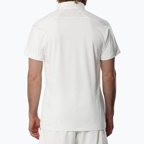 Men's T-shirt Mizuno Stargazer Shadow Polo white