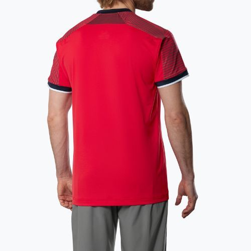 Men's T-shirt Mizuno Stargazer Shadow Tee fiery red