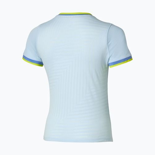 Women's tennis shirt Mizuno Stargazer Tee ice water