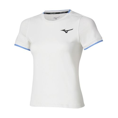 Women's tennis shirt Mizuno Stargazer Tee white
