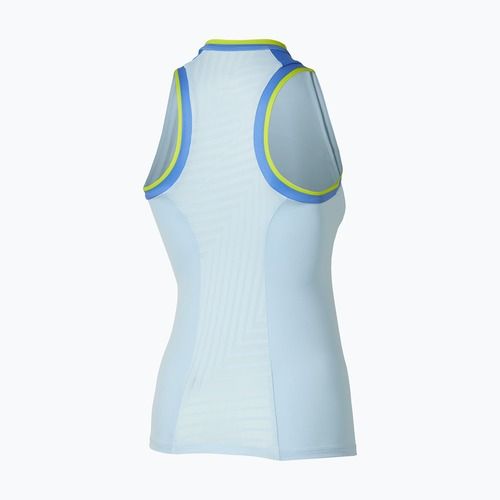 Women's tennis shirt Mizuno Stargazer Tank Top ice water