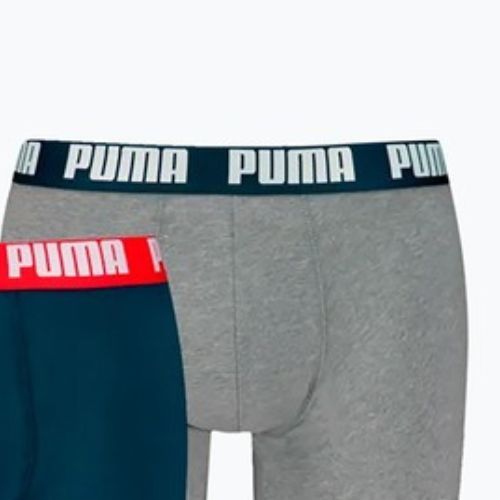 Men's boxers PUMA Everyday Basic 2 pairs navy/grey