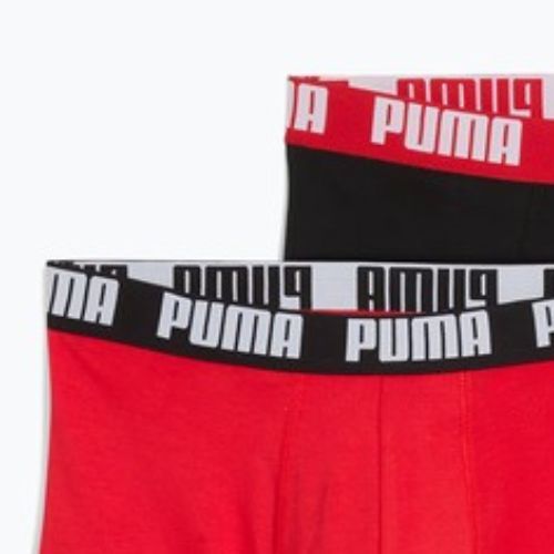 Men's boxers PUMA Everyday Basic 2 pairs red/black