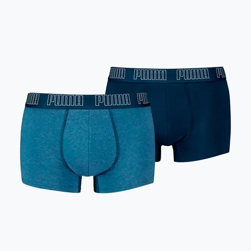 Men's boxers PUMA Everyday Trunk 2 pairs light blue melange