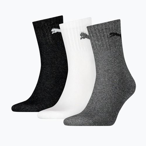 Socks PUMA Short Crew 3 pairs grey/white/black