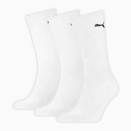Socks PUMA Sport Crew Stripe 3 pairs white