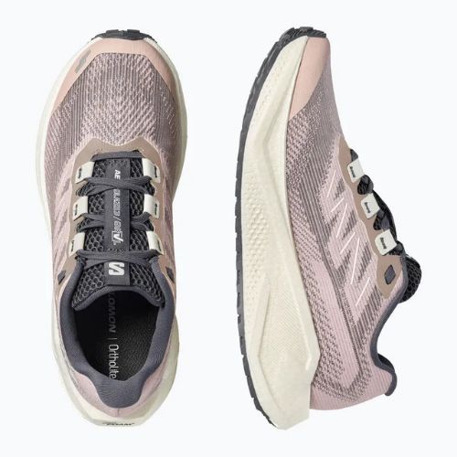 Women's running shoes Salomon Aero Blaze 3 GRVL shadow gray/vanilla ice/9iron