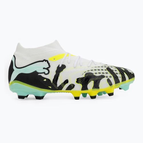 Football boots PUMA Future 9 Match Ctivity Fg/Ag yellow alert/mint jelly/puma white/puma black