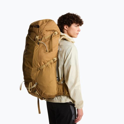 Trekking backpack The North Face Terra 65 l utility brown/khaki stone