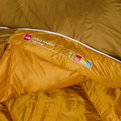 Sleeping bag The North Face Gold Kazoo citrine yellow