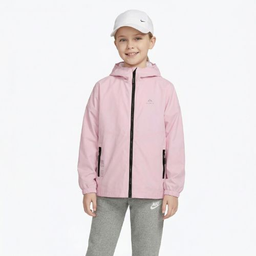 Children's rain jacket KADVA Fory Jrb pink