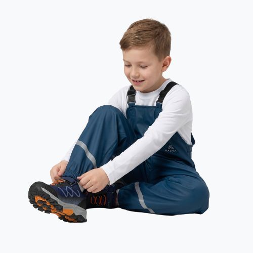 Children's waterproof trousers KADVA AquaLock JR navy blue