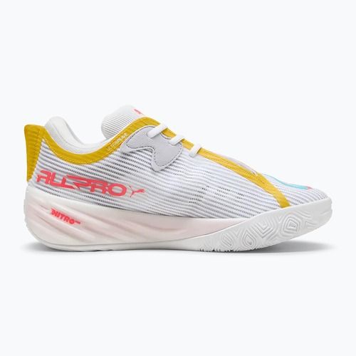 Basketball shoes PUMA All-Pro NITRO 2 puma white/sunblaze