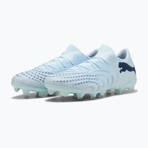 Football boots PUMA Future 9 Match Fusion FG/AG icy blue/puma white/blue jewel
