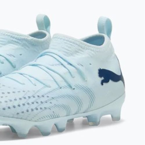 Children's football boots PUMA Future 9 Match FG/AG Jr icy blue/puma white/blue jewel