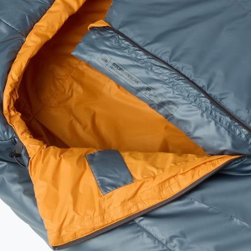 Sleeping bag The North Face Stormbreak 35F Long granite grey/dust orange