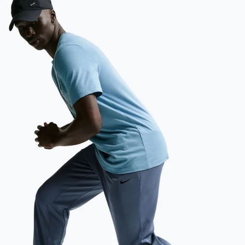 Training trousers Nike Therma-FIT Open Hem diffused blue/diffused blue/black