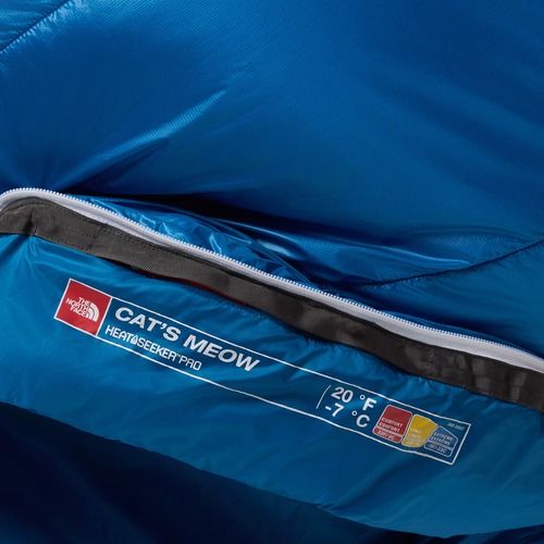 Sleeping bag The North Face Cat'S Meow 198 cm/right banff blue/banff blue