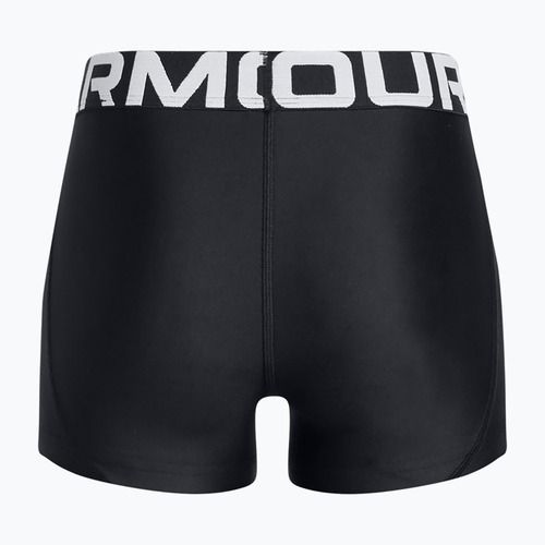 Children's training shorts Under Armour HeatGear black/white