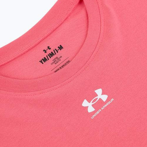Children's T-shirt Under Armour Rival pink