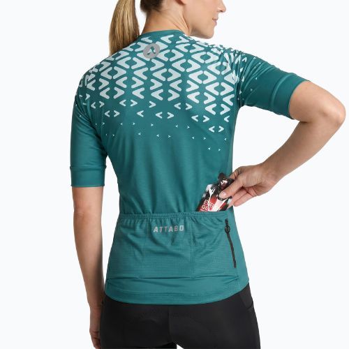 Women's cycling shirt ATTABO Tevi WMNS green