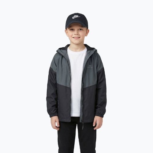Children's rain jacket KADVA Fory Jrb gray