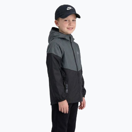Children's rain jacket KADVA Fory Jrb gray