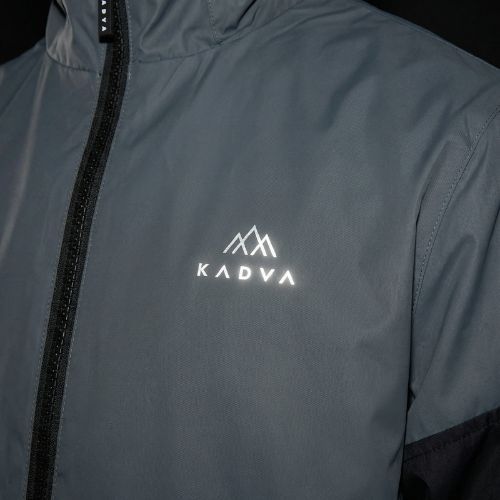 Children's rain jacket KADVA Fory Jrb grey