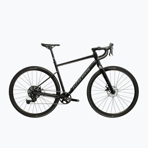 Gravel bike KROSS Esker 1.0 black/graphite/mat
