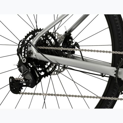 Gravel bike KROSS Esker 1.0 grey/graphite/mat