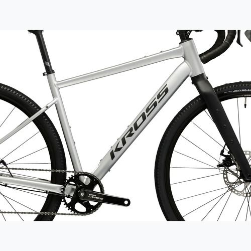 Gravel bike KROSS Esker 1.0 grey/graphite/mat