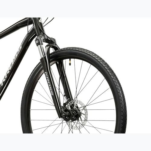 Cross bike KROSS Evado 4.0 black/silver/shine