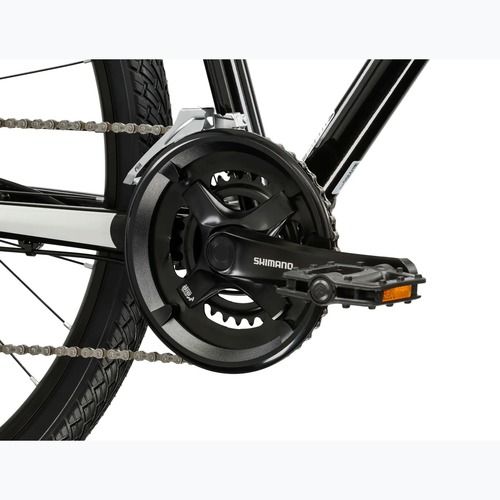 Cross bike KROSS Evado 4.0 black/silver/shine