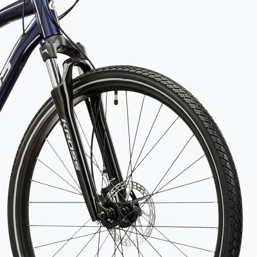 Cross bike KROSS Evado 5.0 navy/silver/shine