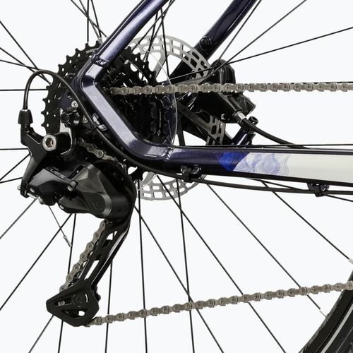 Cross bike KROSS Evado 5.0 navy/silver/shine