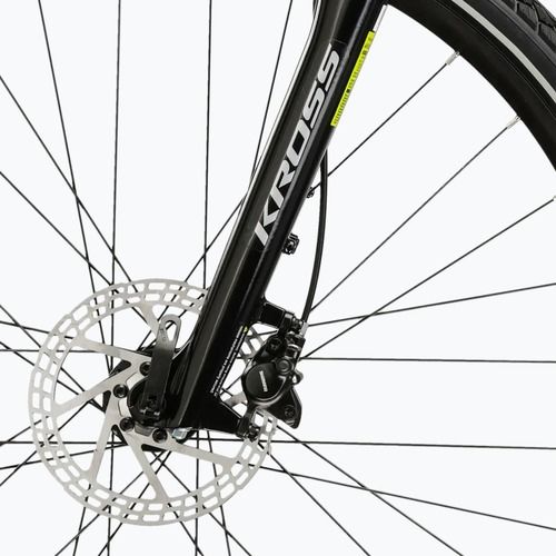 Women's cross bike KROSS Evado 5.0 W grey/blue/shine