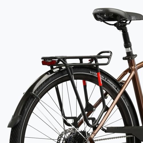 Trekking bike KROSS Trans 5.0 brown/silver/shine