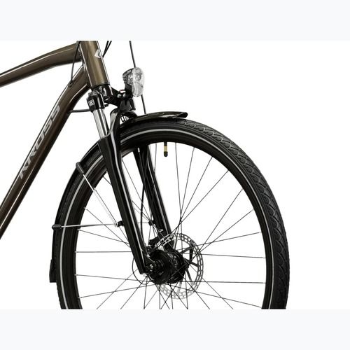 Trekking bike KROSS Trans 4.0 brown/silver/shine