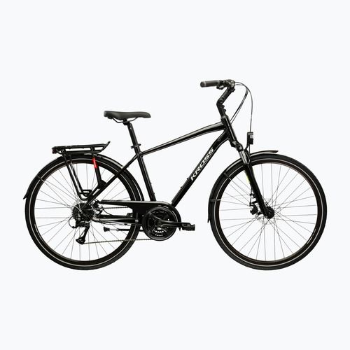 Trekking bike KROSS Trans 3.0 black/grey/shine