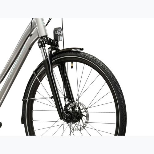Women's trekking bike KROSS Trans 3.0 W silver/grey/shine