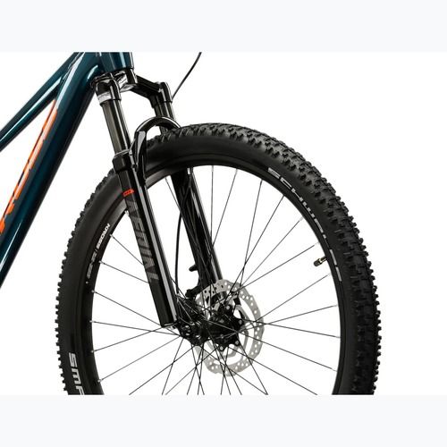 Junior bike KROSS Level Jr 5.0 turquoise/orange/shine