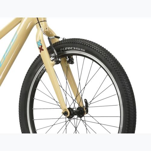 Children's bike KROSS Level Jr 1.0 beige/red/shine