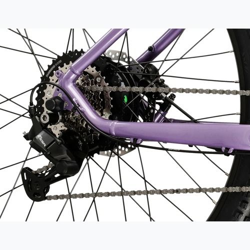 Women's electric bike KROSS Lea Boost 1.0 522Wh purple/pink/shine