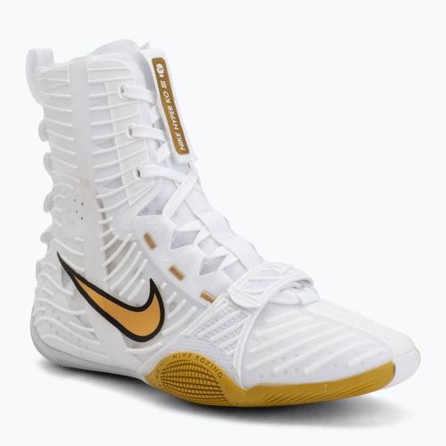 Boxing shoes Nike HyperKo 3 white/metallic gold