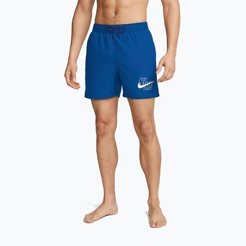 Men's swim shorts Nike Logo Lap 5" Volley game royal